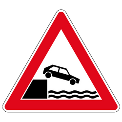 River Bank Ahead