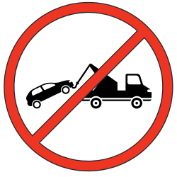 Illegal Parking Tow Away Zone