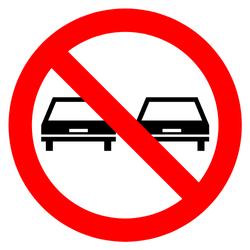 No Overtaking