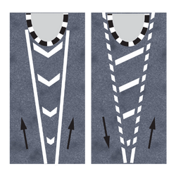 Areas To Separate Traffic Movements