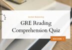 GRE Reading Comprehension practice test