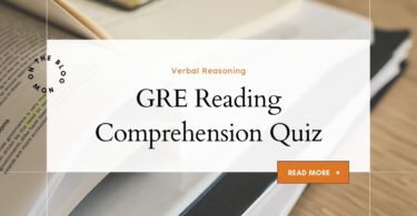 GRE Reading Comprehension practice test