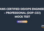 AWS DevOps Engineer Professional exam simulator with scoring