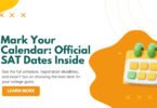 Get the official international SAT test dates for 2025-2026.