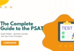 A banner about an article on Guide to PSAT
