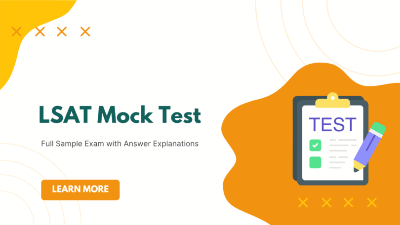 Banner of LSAT Mock Test blog post