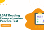 Banner about LSAT Reading Comprehension Practice Test