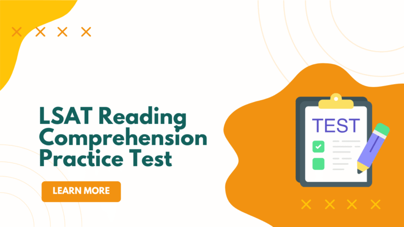 Banner about LSAT Reading Comprehension Practice Test
